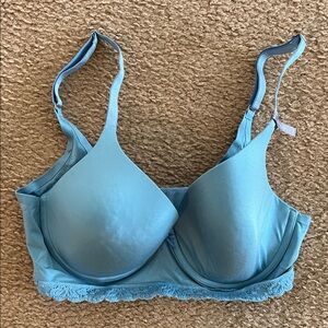 Aerie Light Blue Lace Bra